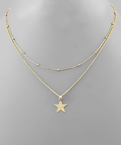 Star Layer Necklace