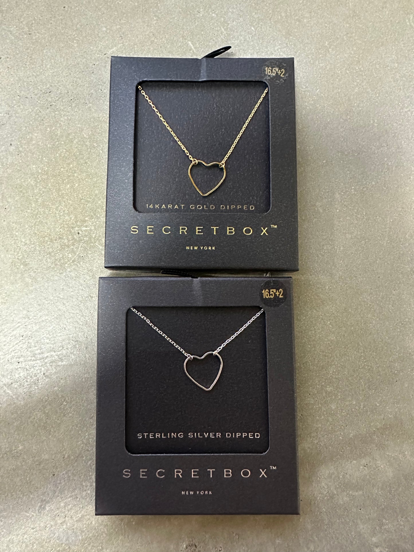 Secret Box Heart Necklace