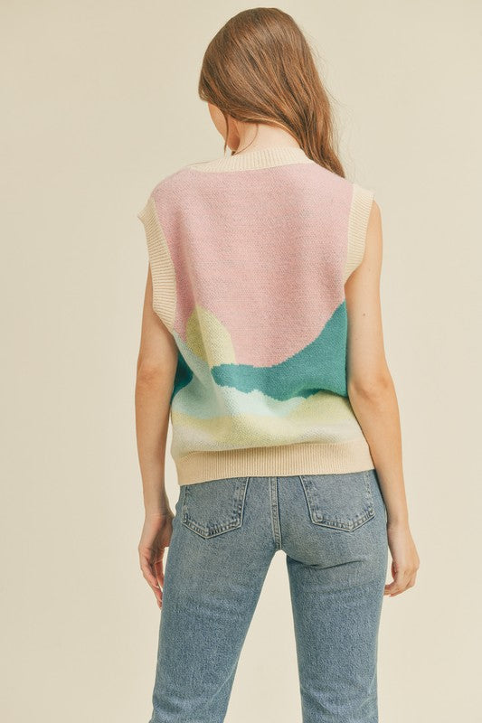 Landscape Sweater Vest