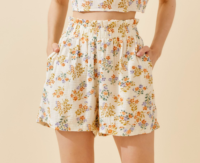 Easy Printed Woven Shorts